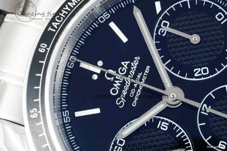 0414 Speedmaster Racing Master SS HKF Best Edition Black Dial on SS Bracelet A Versatile 7810